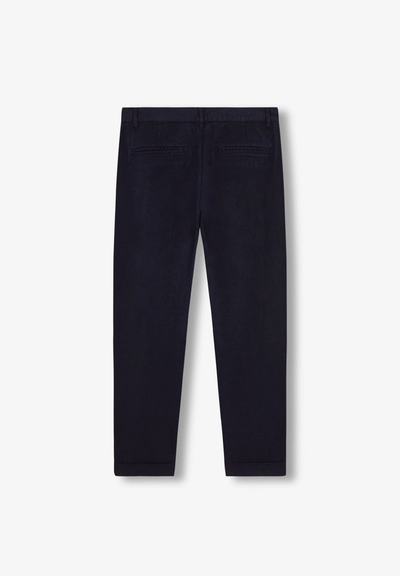 PREMIUM CHINO TROUSERS WITH DARTS