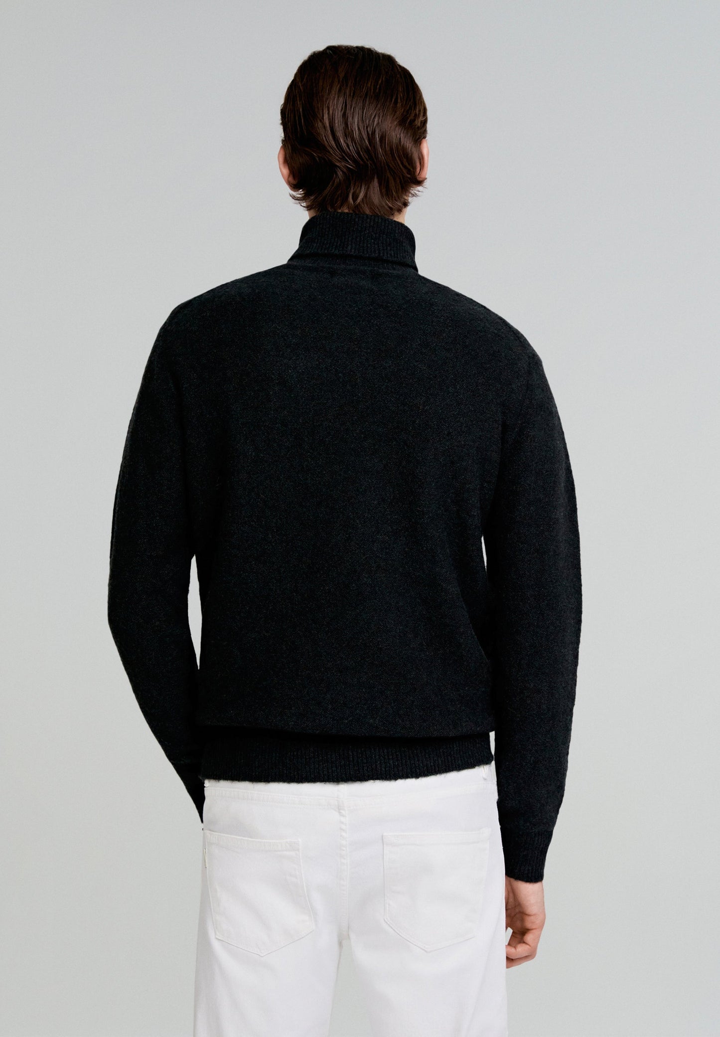 PREMIUM TURN-DOWN COLLAR SWEATER