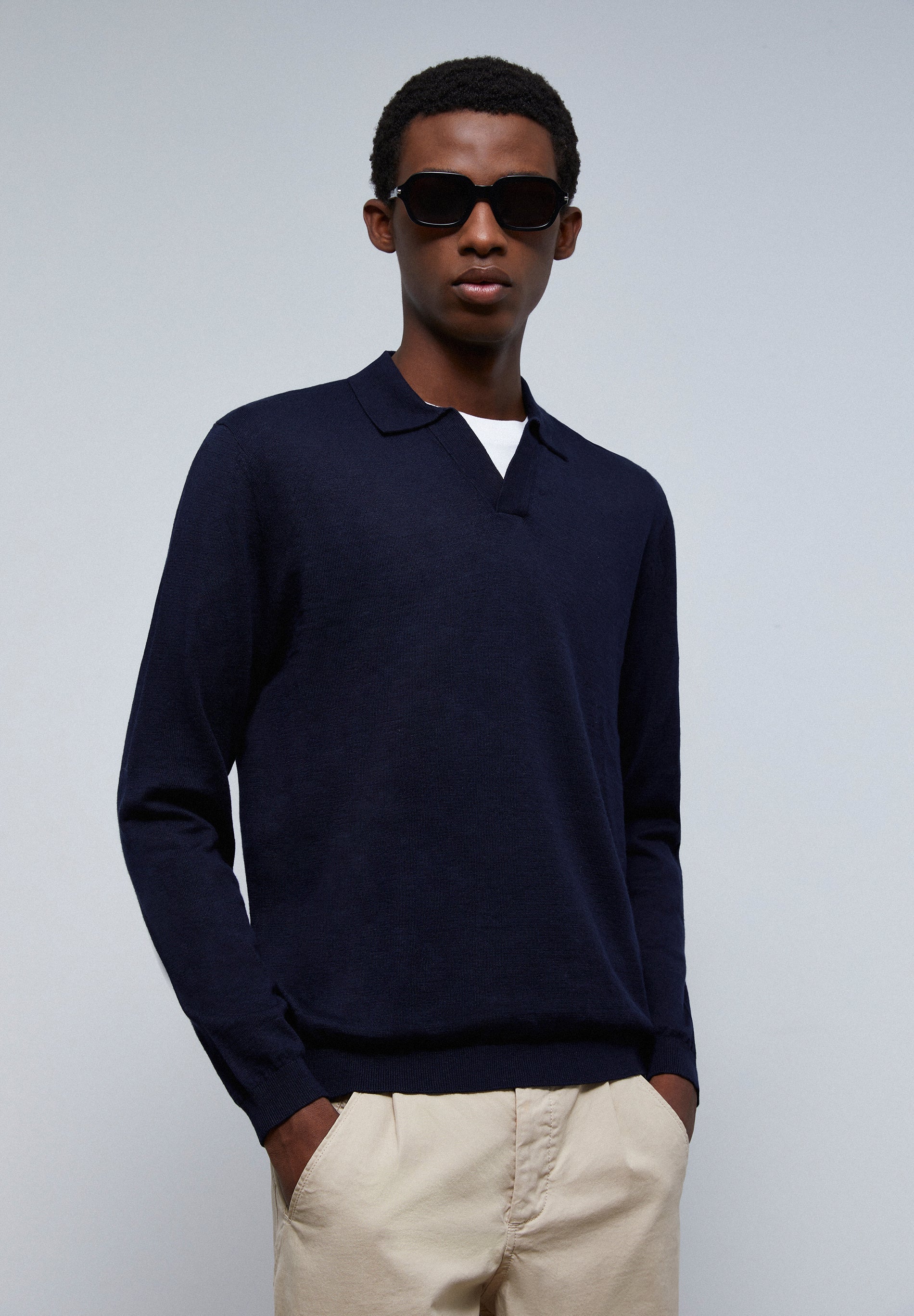 PREMIUM POLO SWEATER