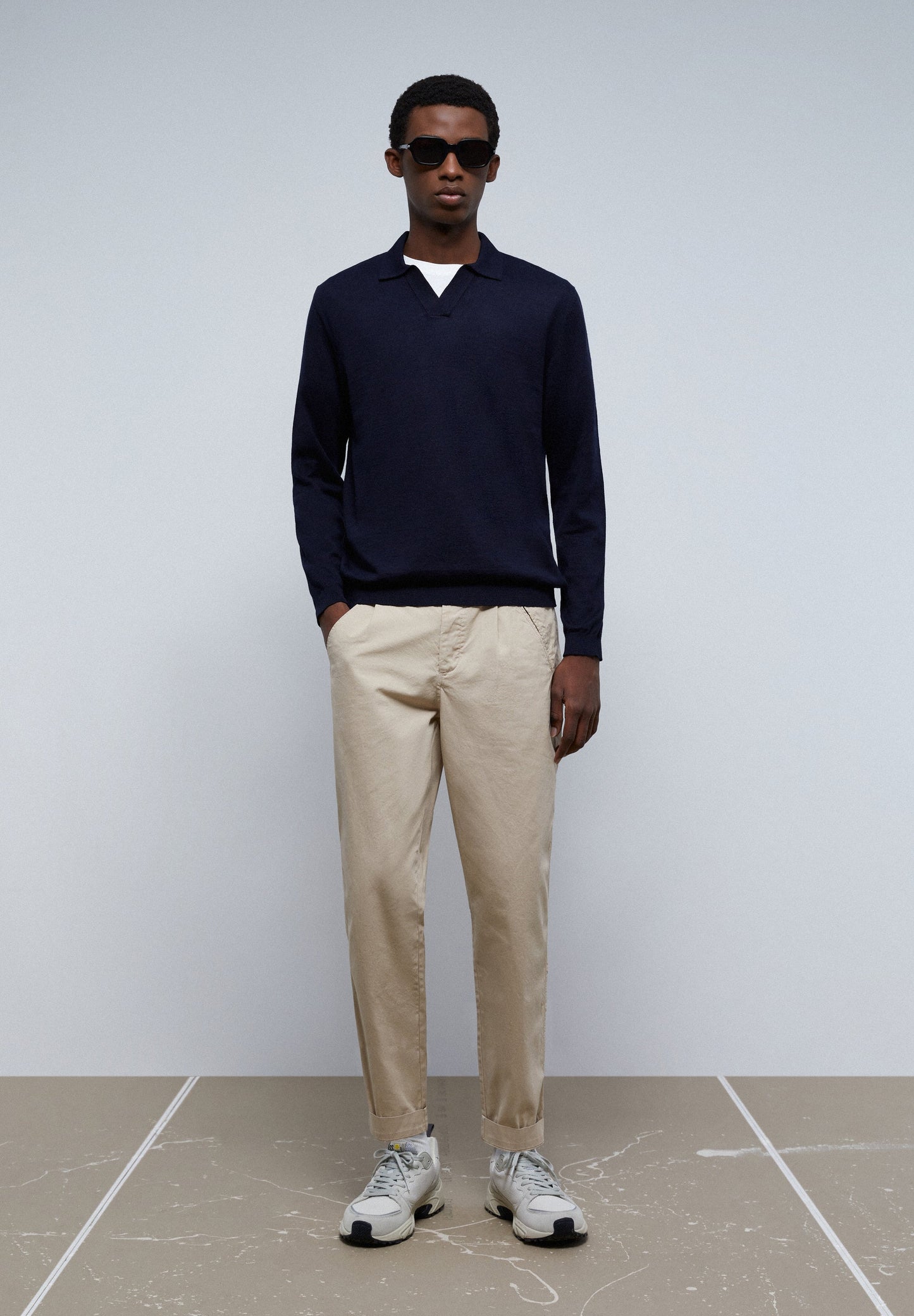 PREMIUM POLO SWEATER