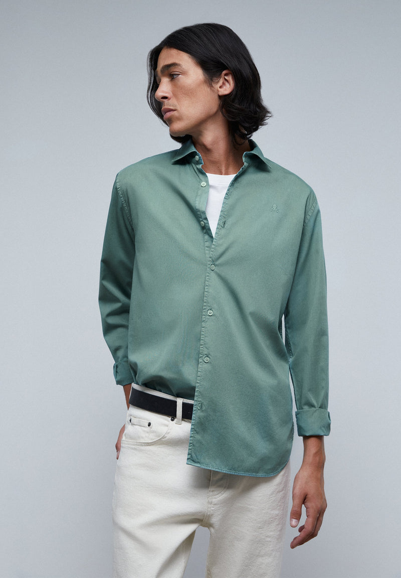 FADED SHIRT WITH SKULL