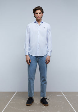 CONTRAST SKULL SHIRT