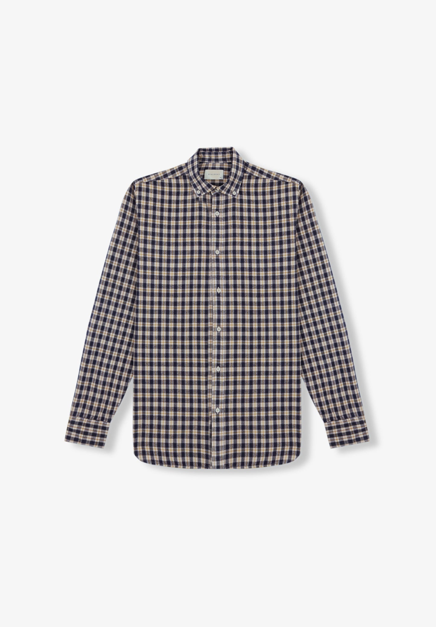 TARTAN SHIRT WITH A BUTTON-DOWN COLLAR
