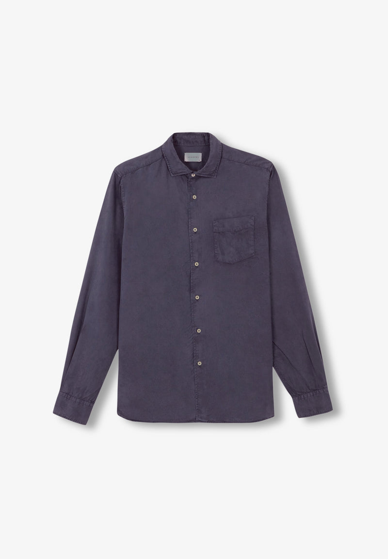 LYOCELL SHIRT WITH POCKET