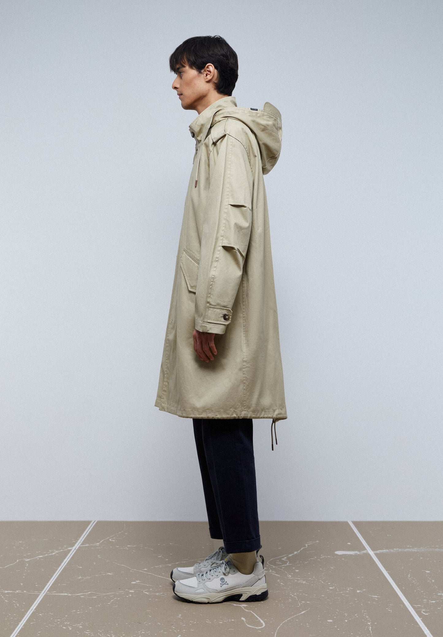 PREMIUM COTTON TRENCH