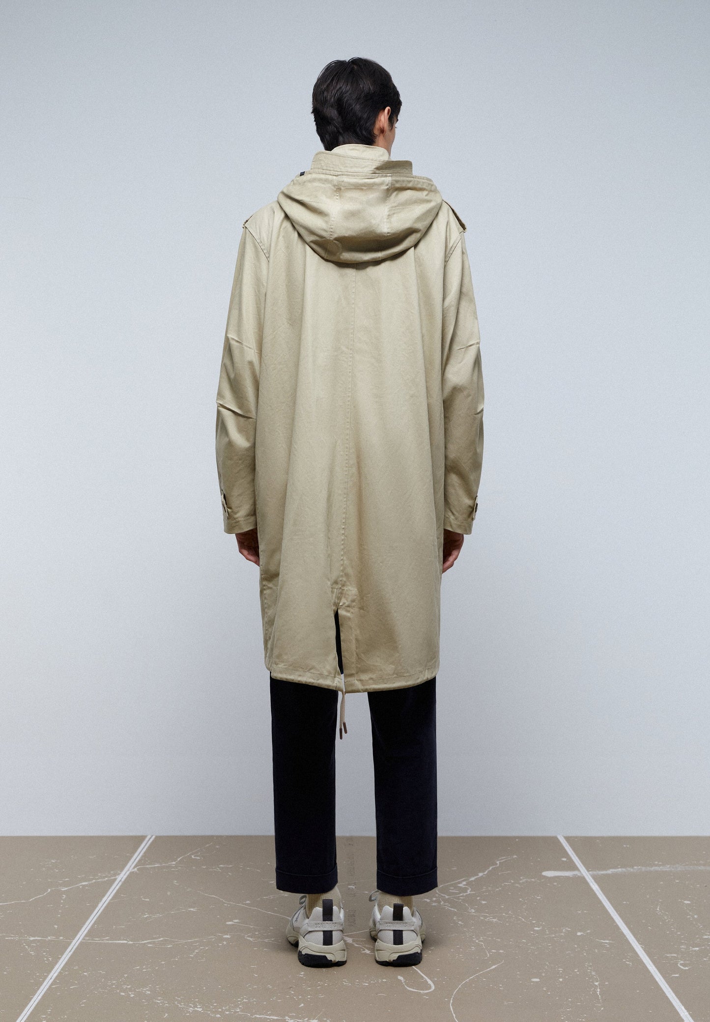 PREMIUM COTTON TRENCH