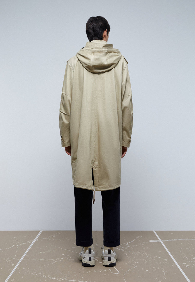 PREMIUM COTTON TRENCH