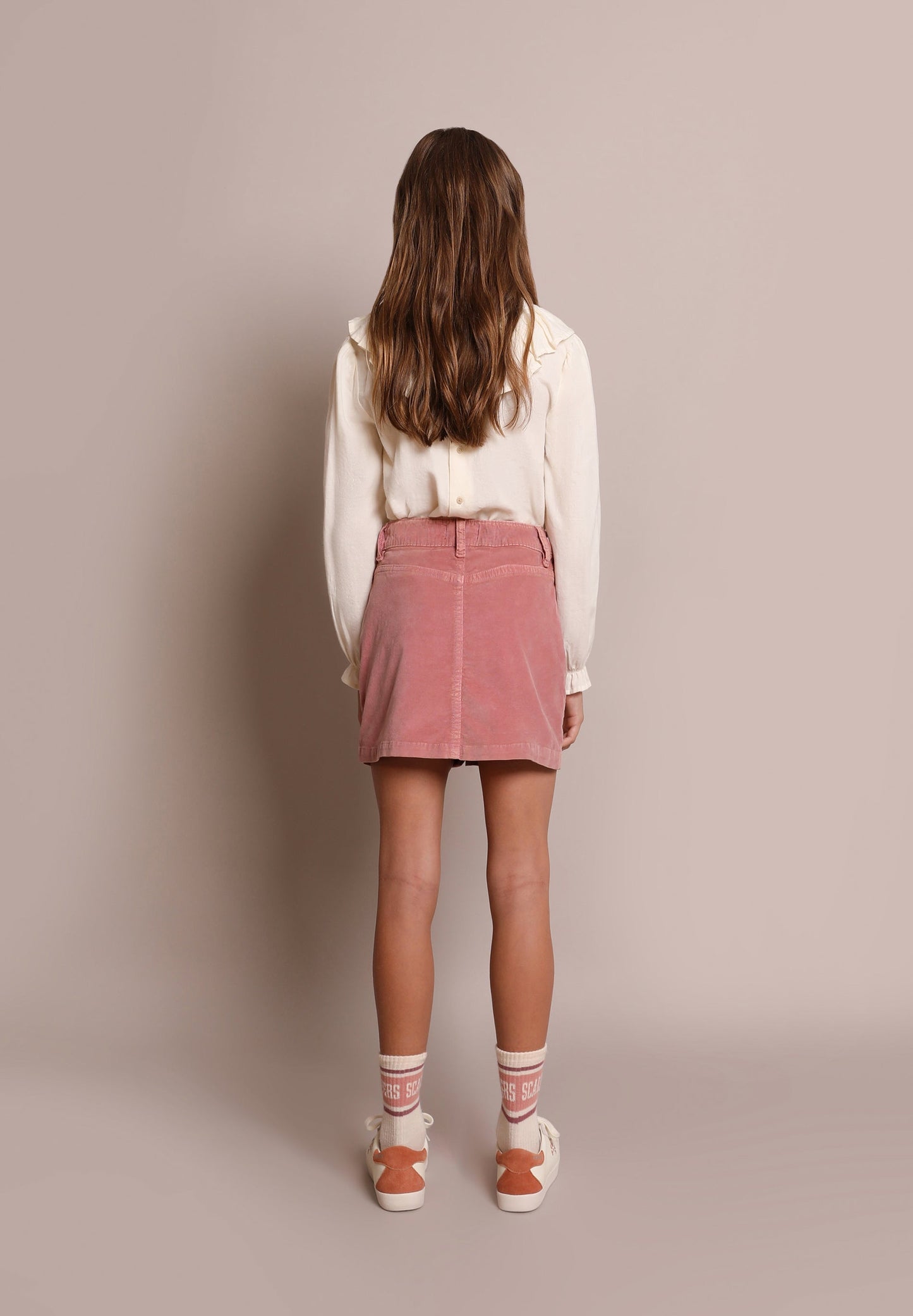 MINI BUTTONED SKIRT