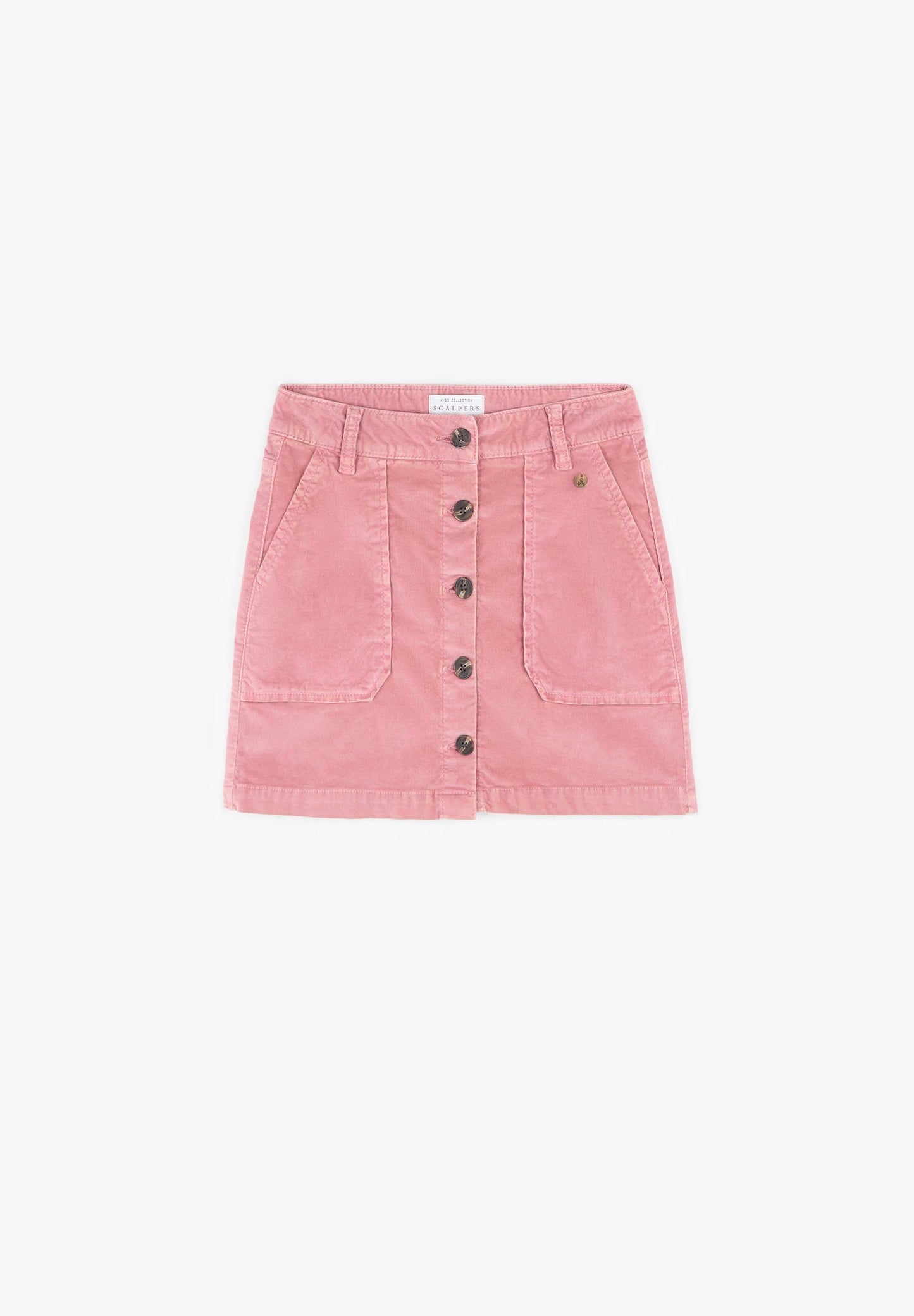 MINI BUTTONED SKIRT
