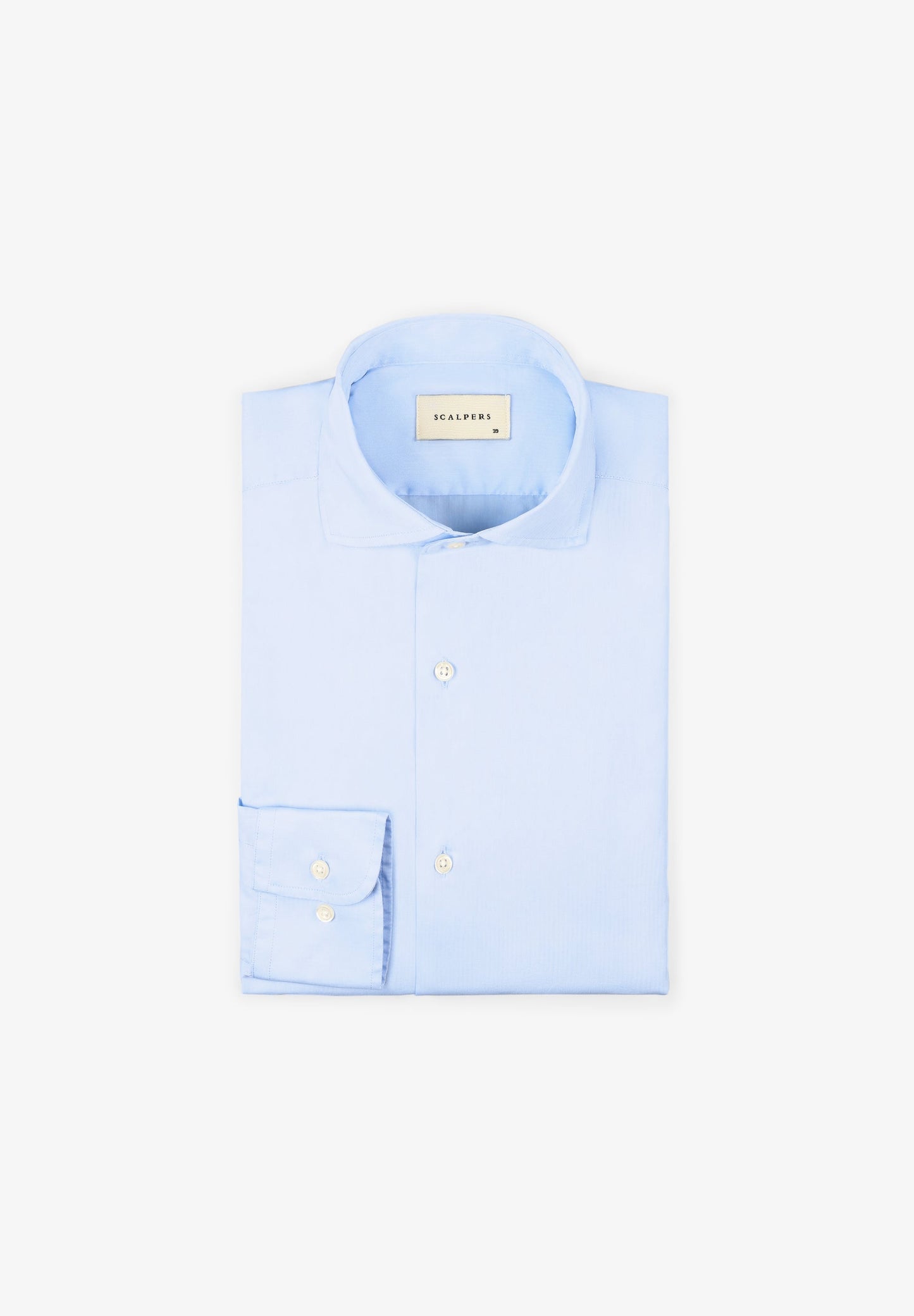 MIXED CUFF DRESS SHIRT