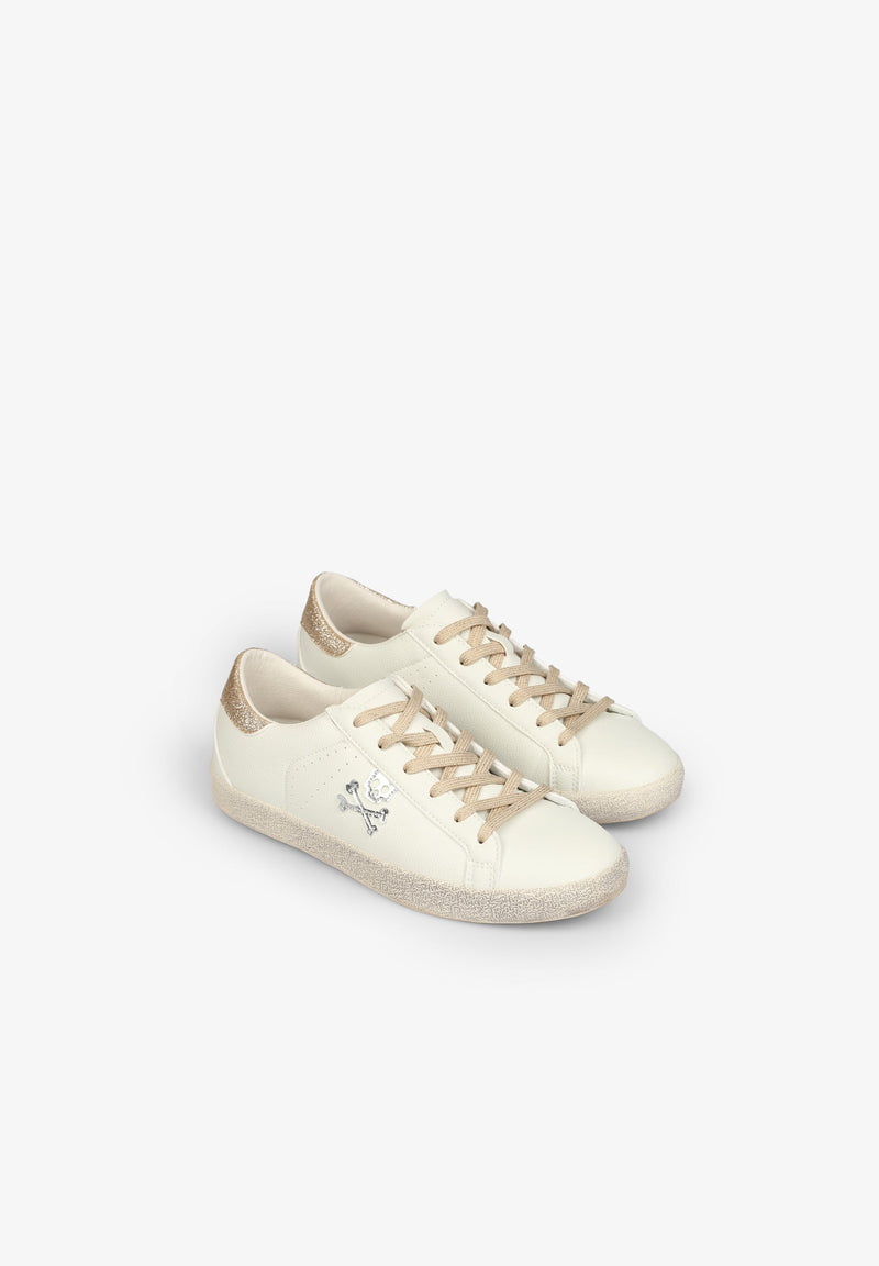 LOW TOP GLITTER SNEAKERS