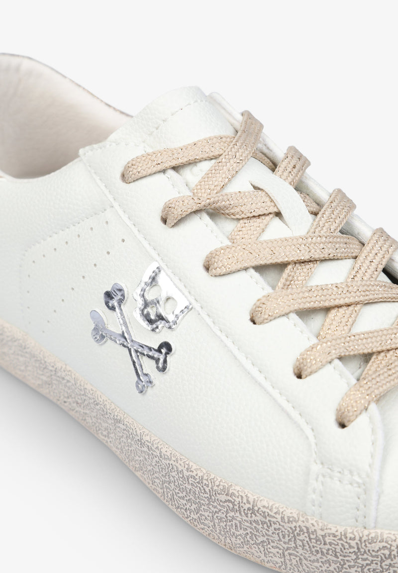 LOW TOP GLITTER SNEAKERS