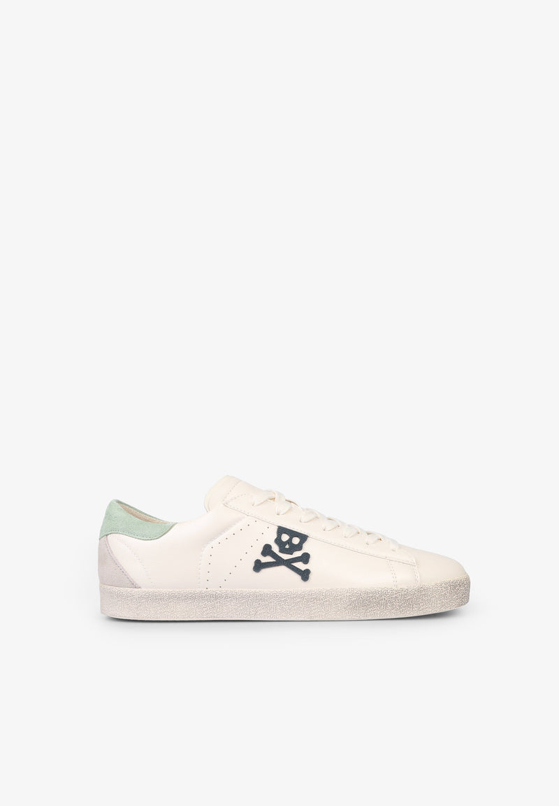 SKULL LOW TOP SNEAKERS