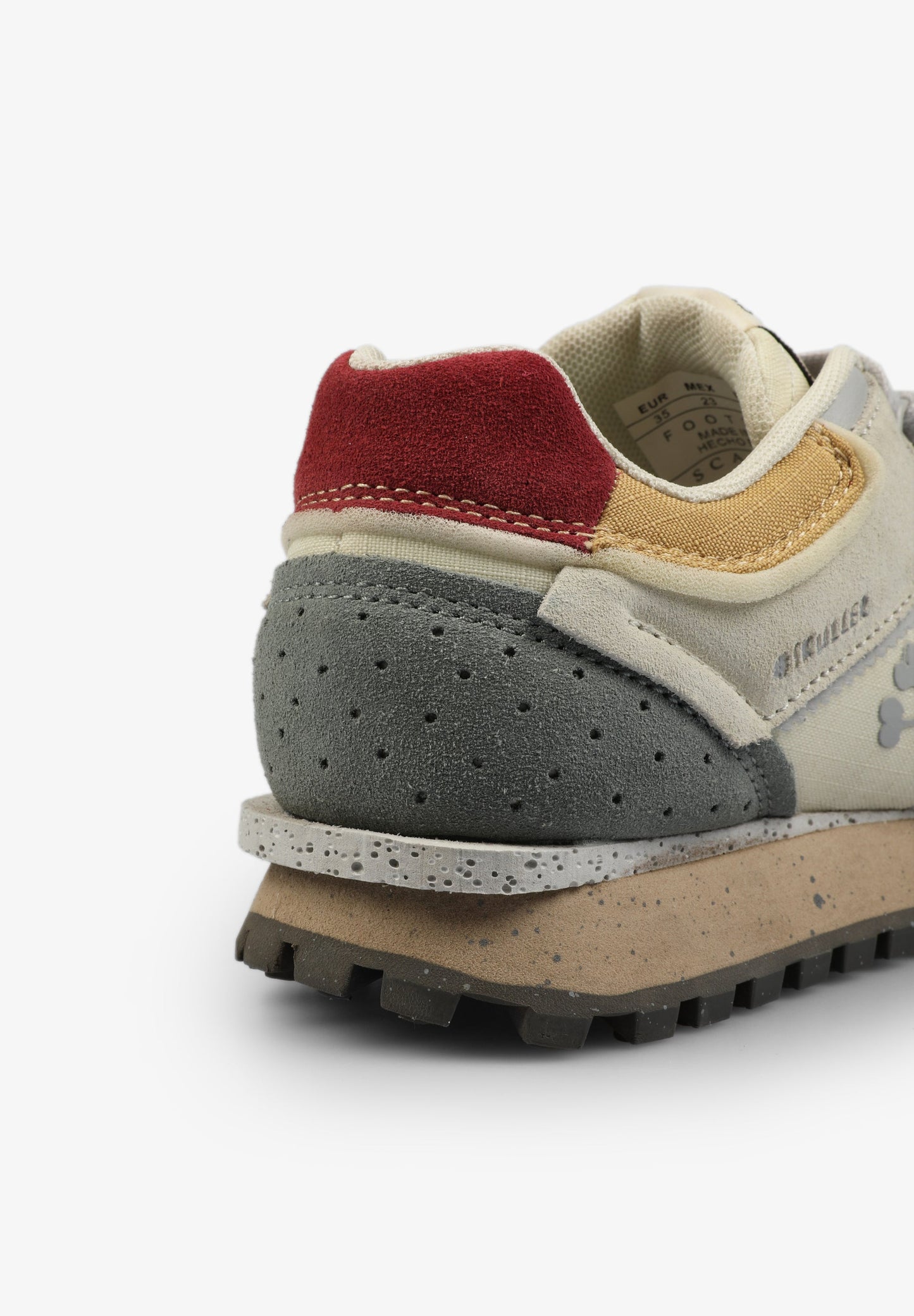 SKULL FABRIC SNEAKERS