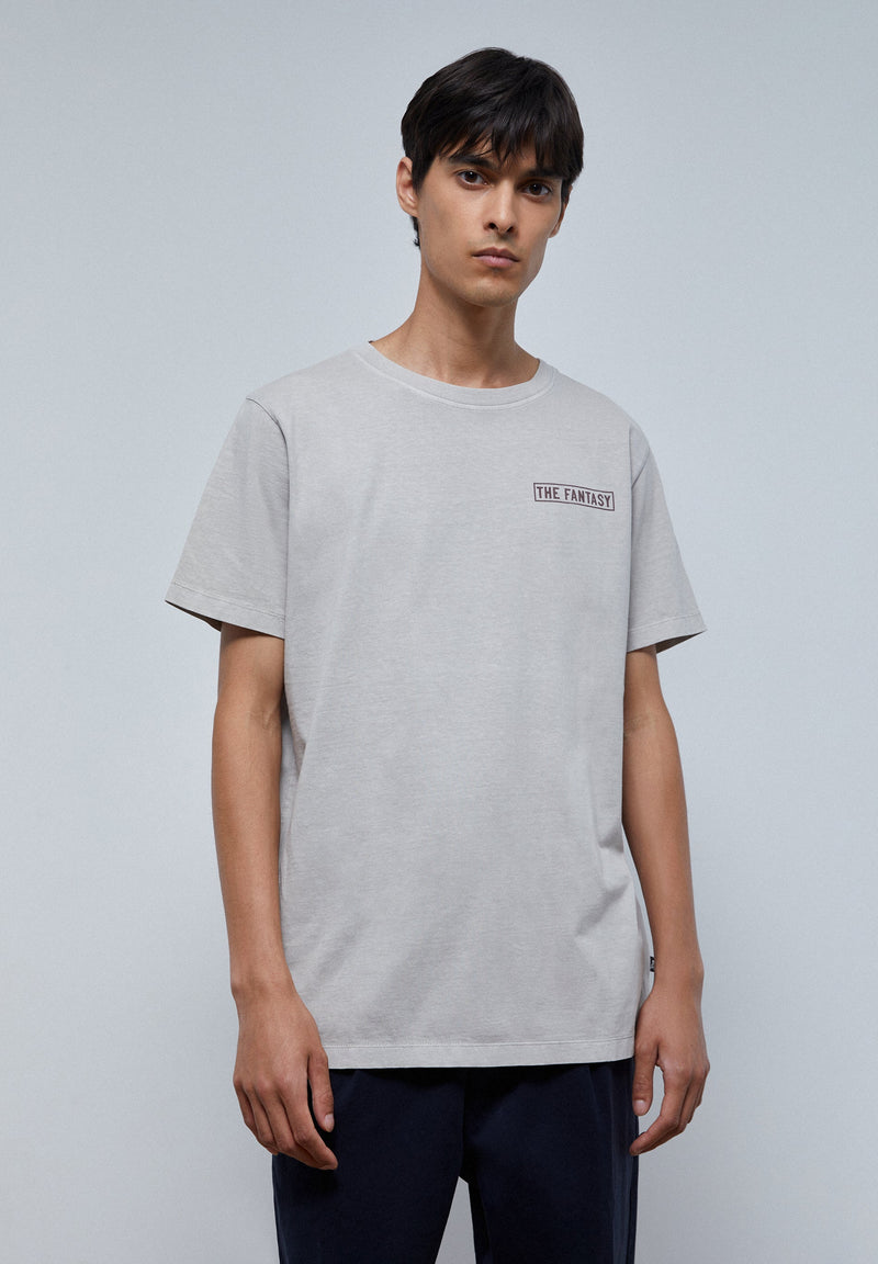 FADED PRINT T-SHIRT