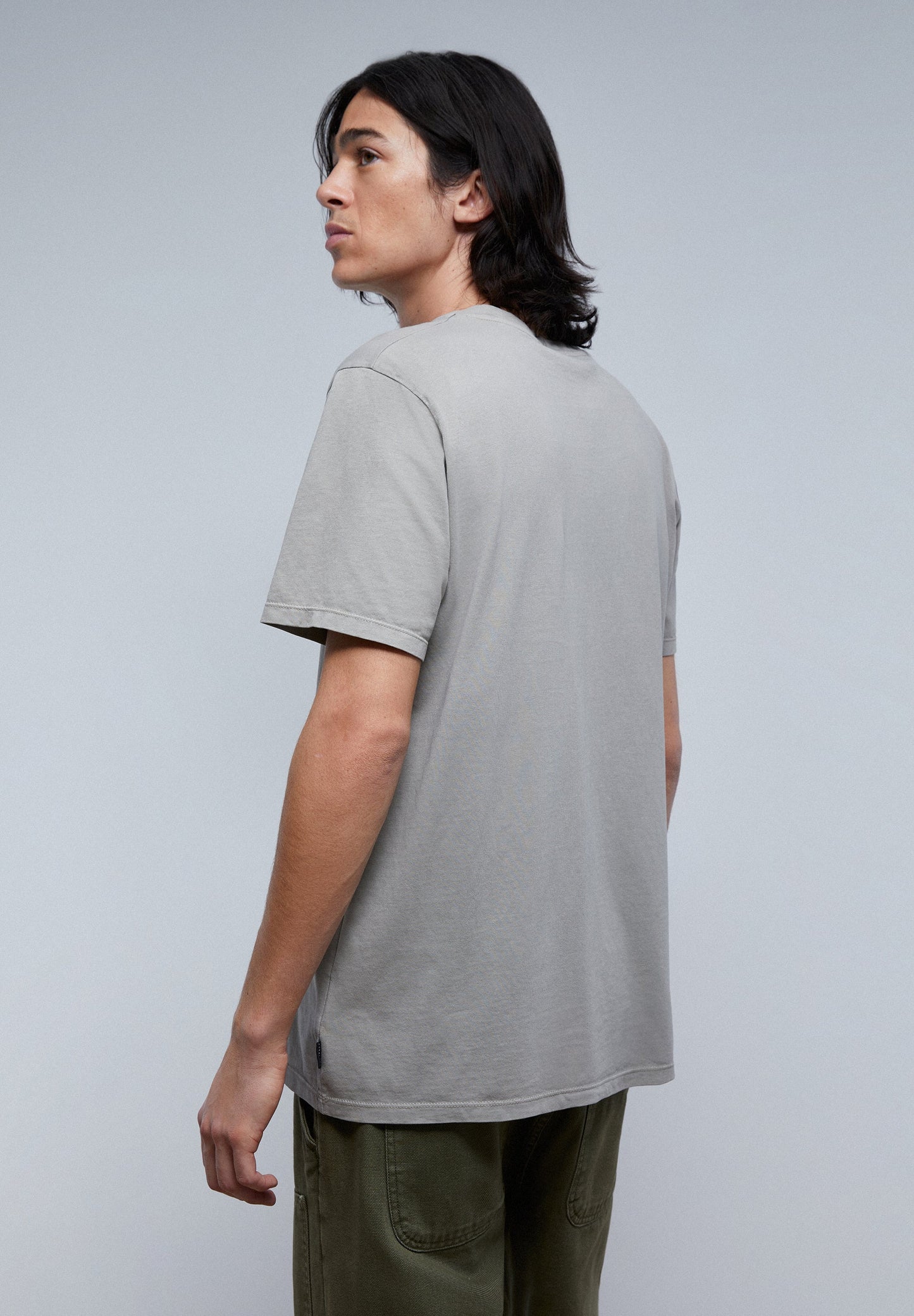 T-SHIRT WITH SLOGAN PRINT ON THE FRONT