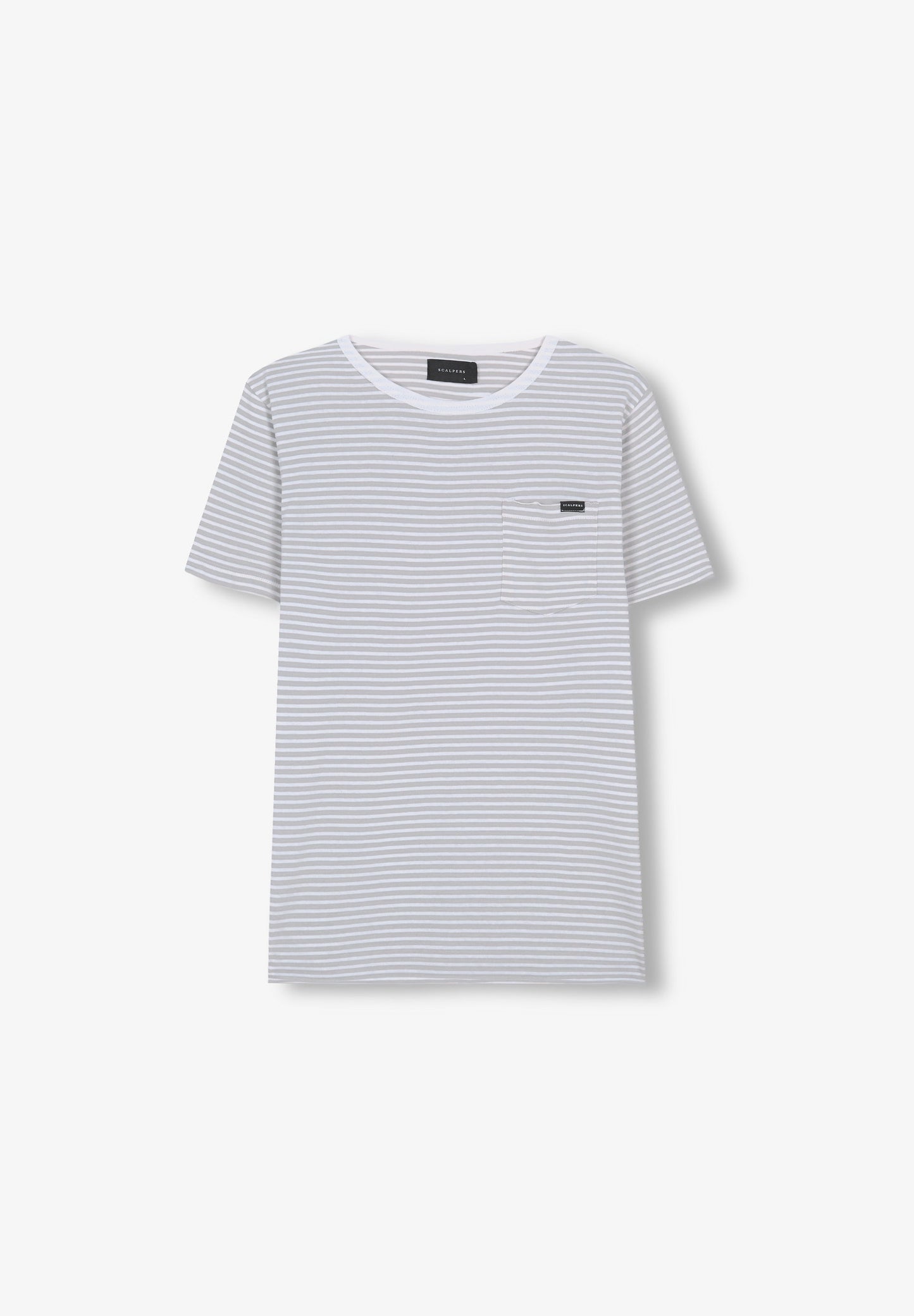 STRIPED T-SHIRT WITH POCKET