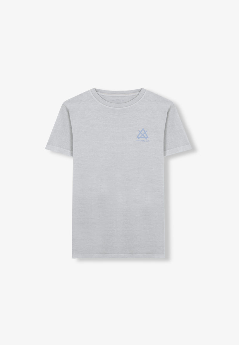 CONTRAST PRINT T-SHIRT