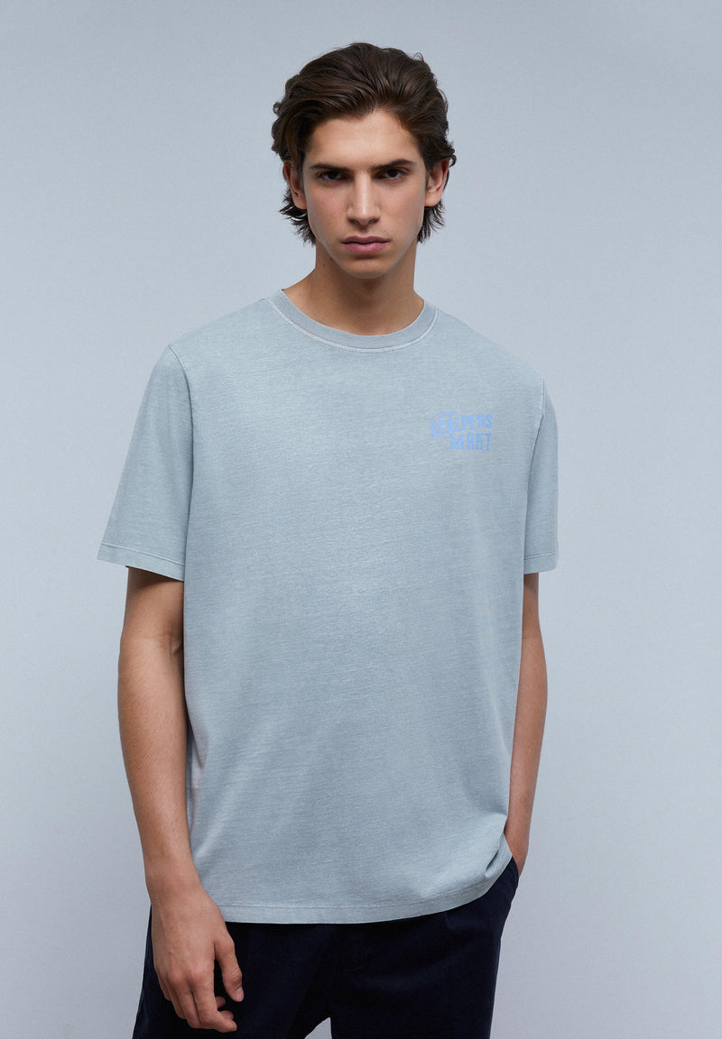 FADED PRINT T-SHIRT
