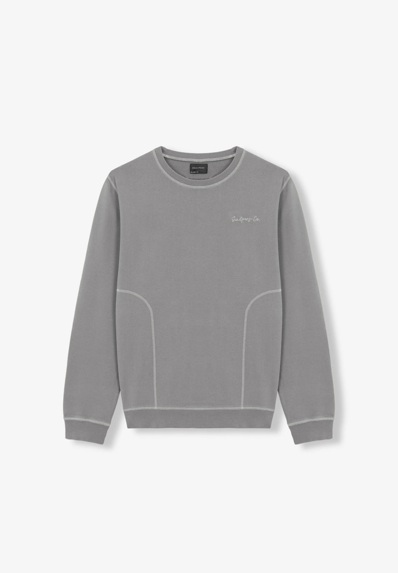 SWEATSHIRT WITH NEON SEAMS