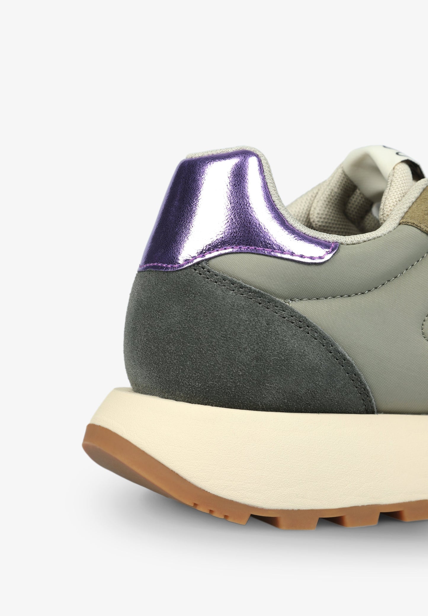 METALLIC DETAIL SNEAKERS
