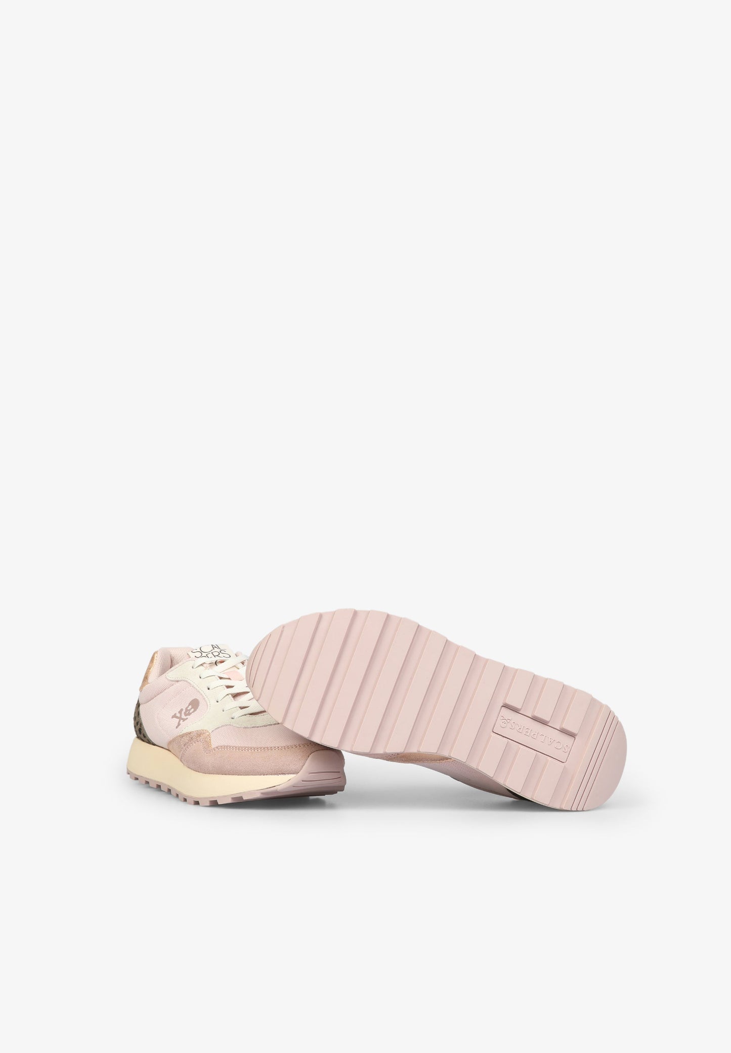 METALLIC DETAIL SNEAKERS