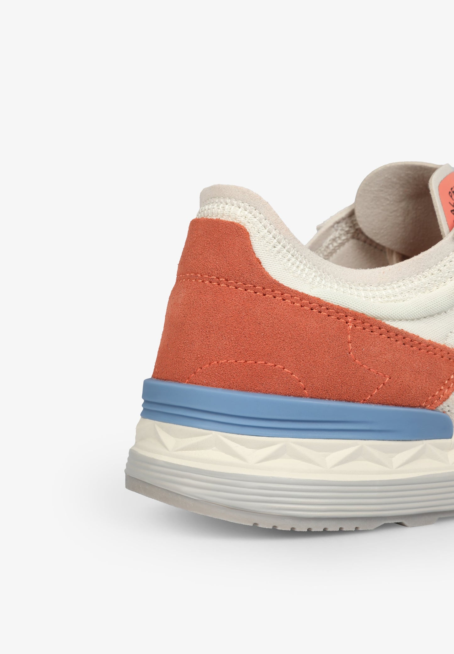 THREE-TONE SUEDE SNEAKERS