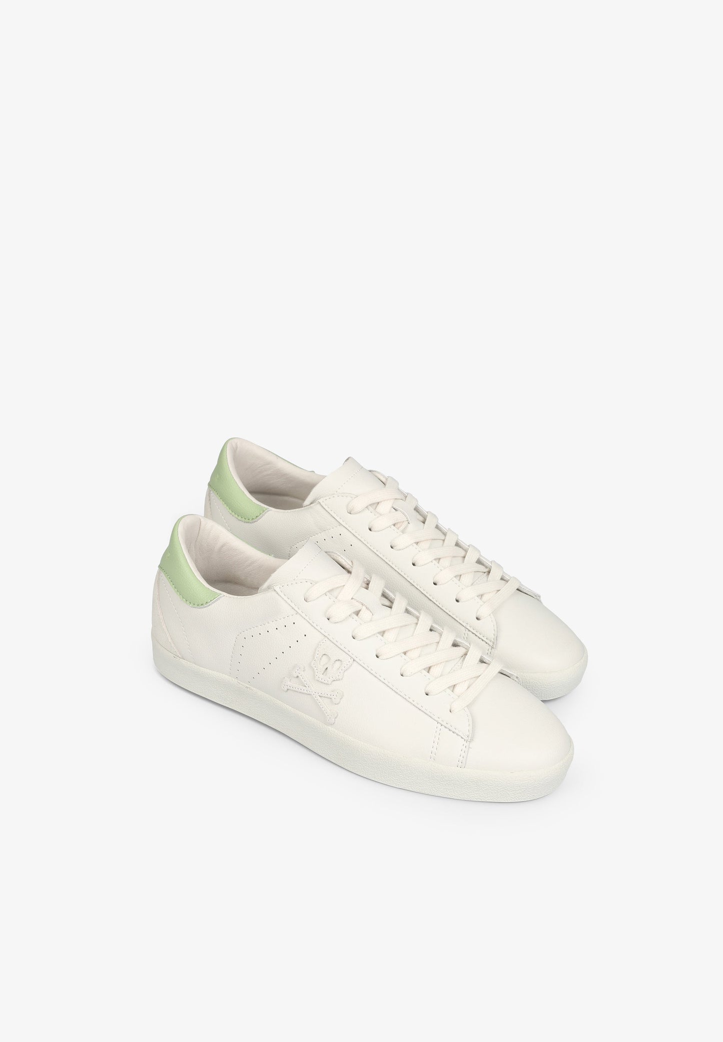 LOW TOP SNEAKERS WITH HEEL DETAIL