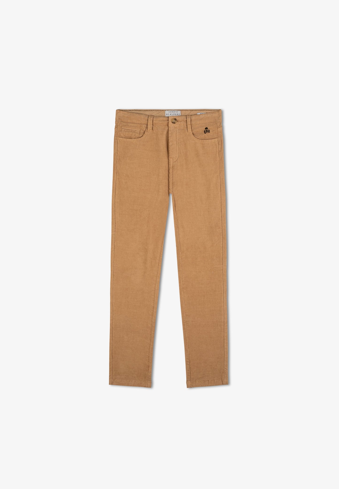 MICRO CORDUROY FIVE POCKET TROUSERS
