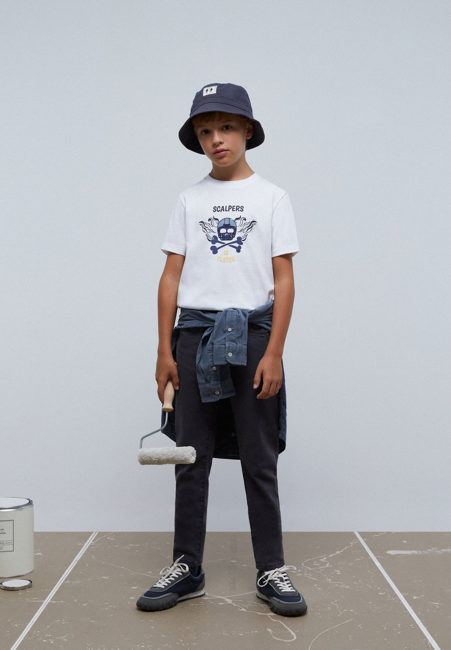 FIVE-POCKET TROUSERS