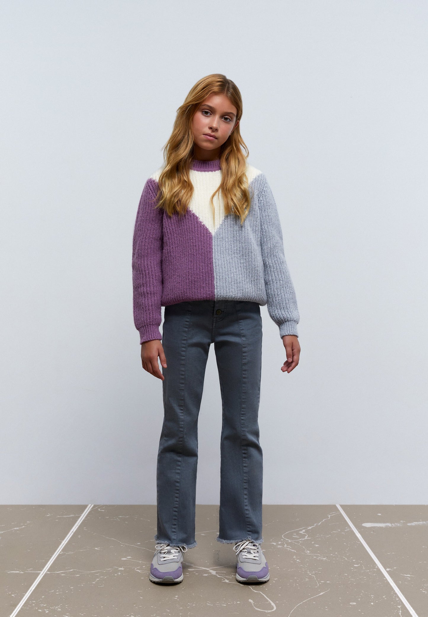 FLARED TROUSERS WITH BUTTONS