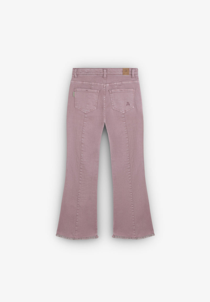 FLARED TROUSERS WITH BUTTONS
