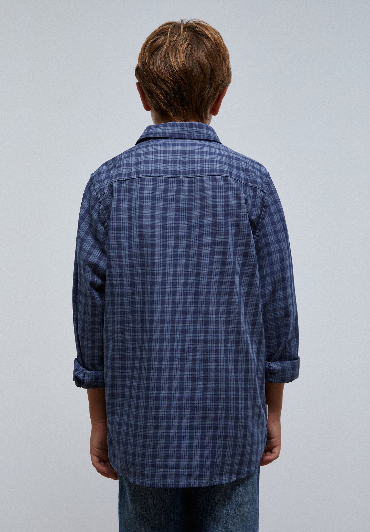 CHECK SHIRT WITH MATCHING SKULL