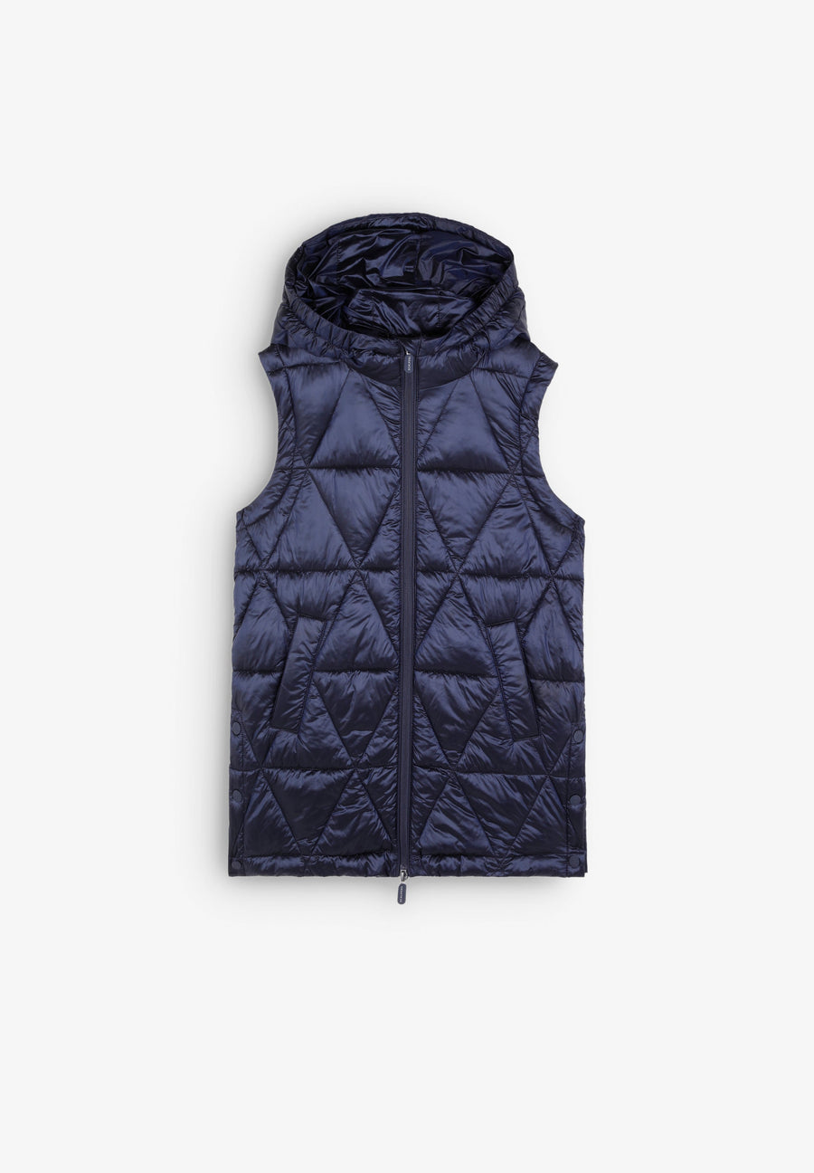 QUILTED METALLIC COAT