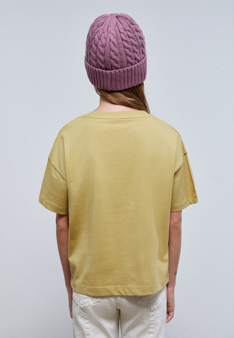 PUFF T-SHIRT WITH FRONT PRINT