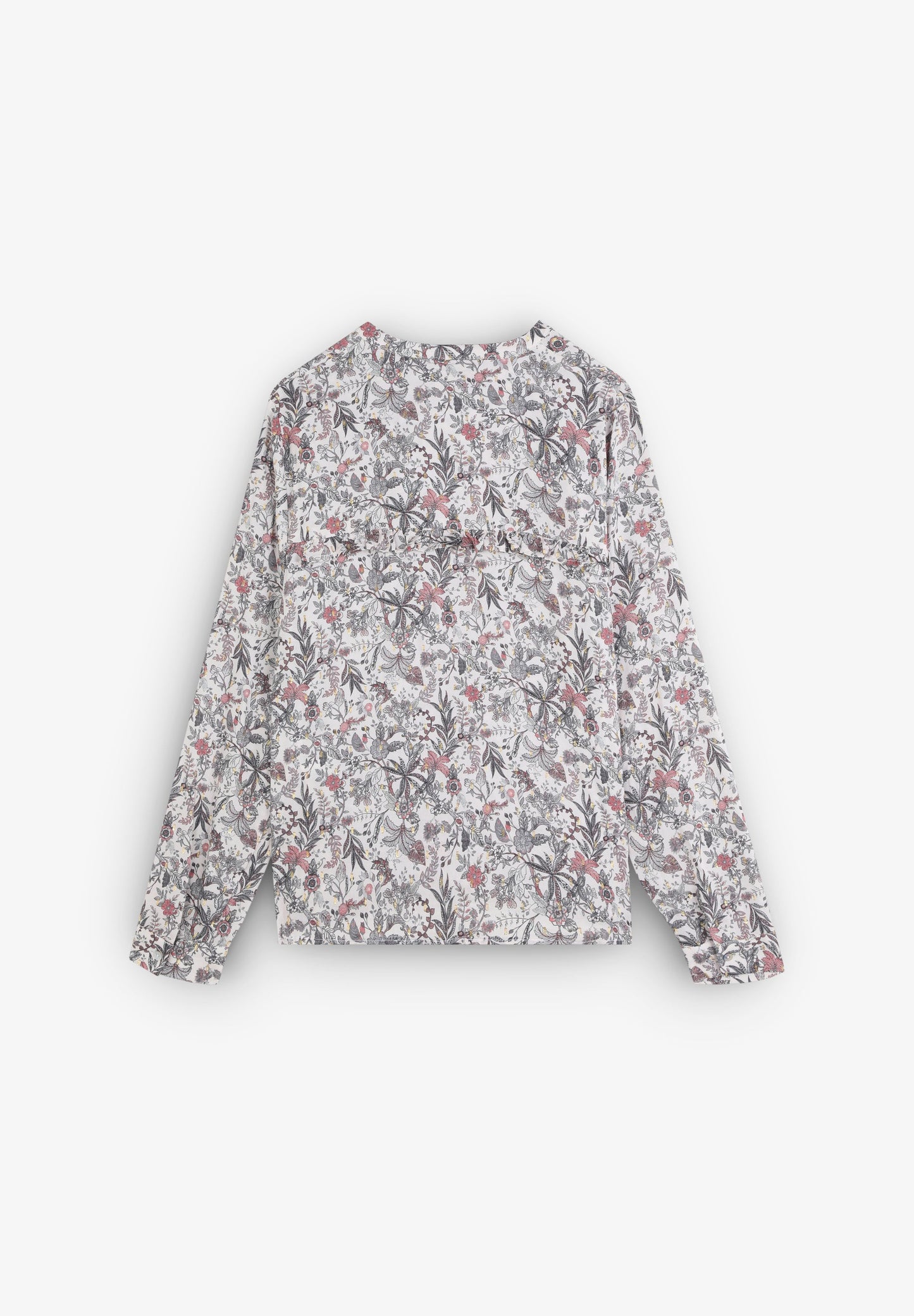 GINGHAM RUFFLED YOKE