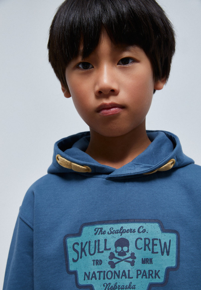 HOODIE WITH FRONT PRINT