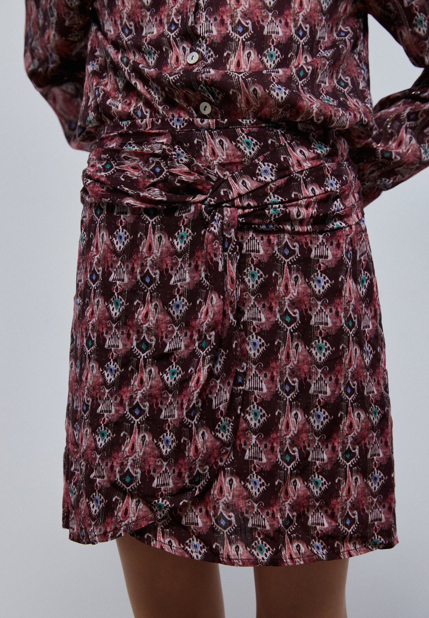 MINI SKIRT WITH KNOT