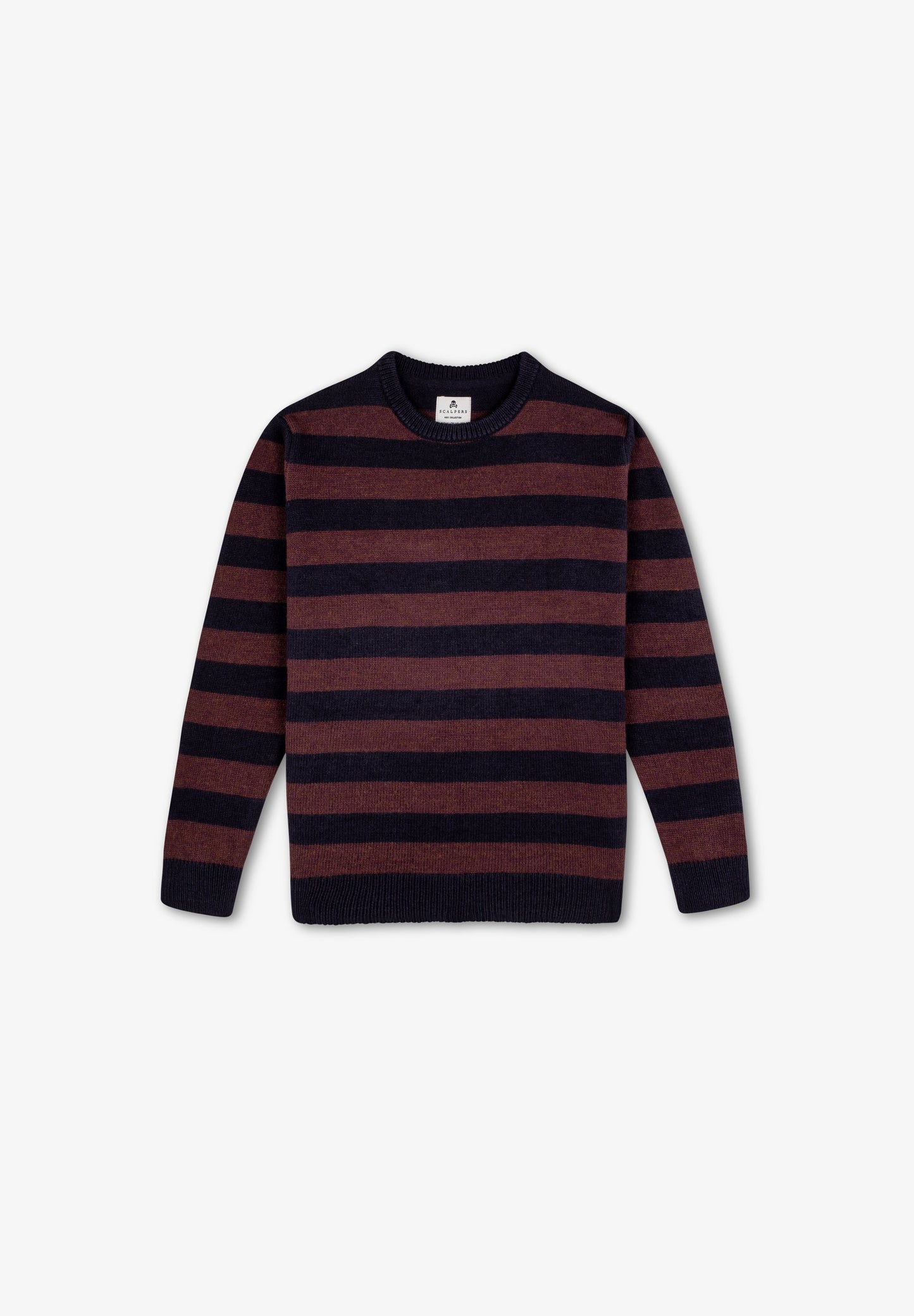 STRIPED KNIT SWEATER