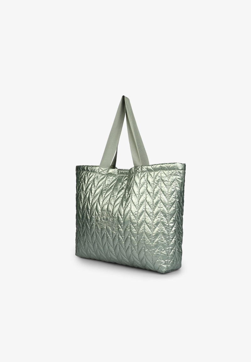 QUILTED M TOTE BAG GIRLS
