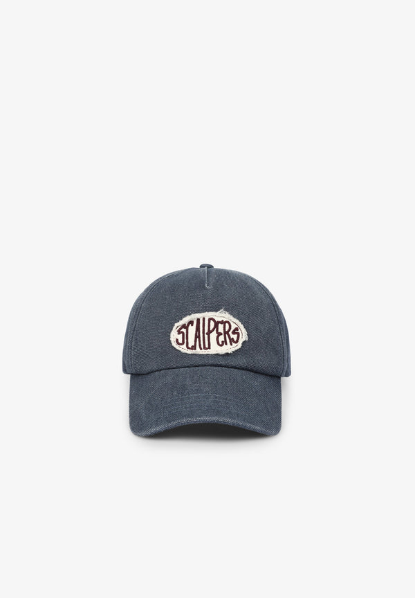 CAP WITH LOGO PATCH