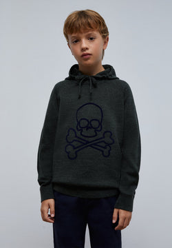 SKULL KNIT SWEATER