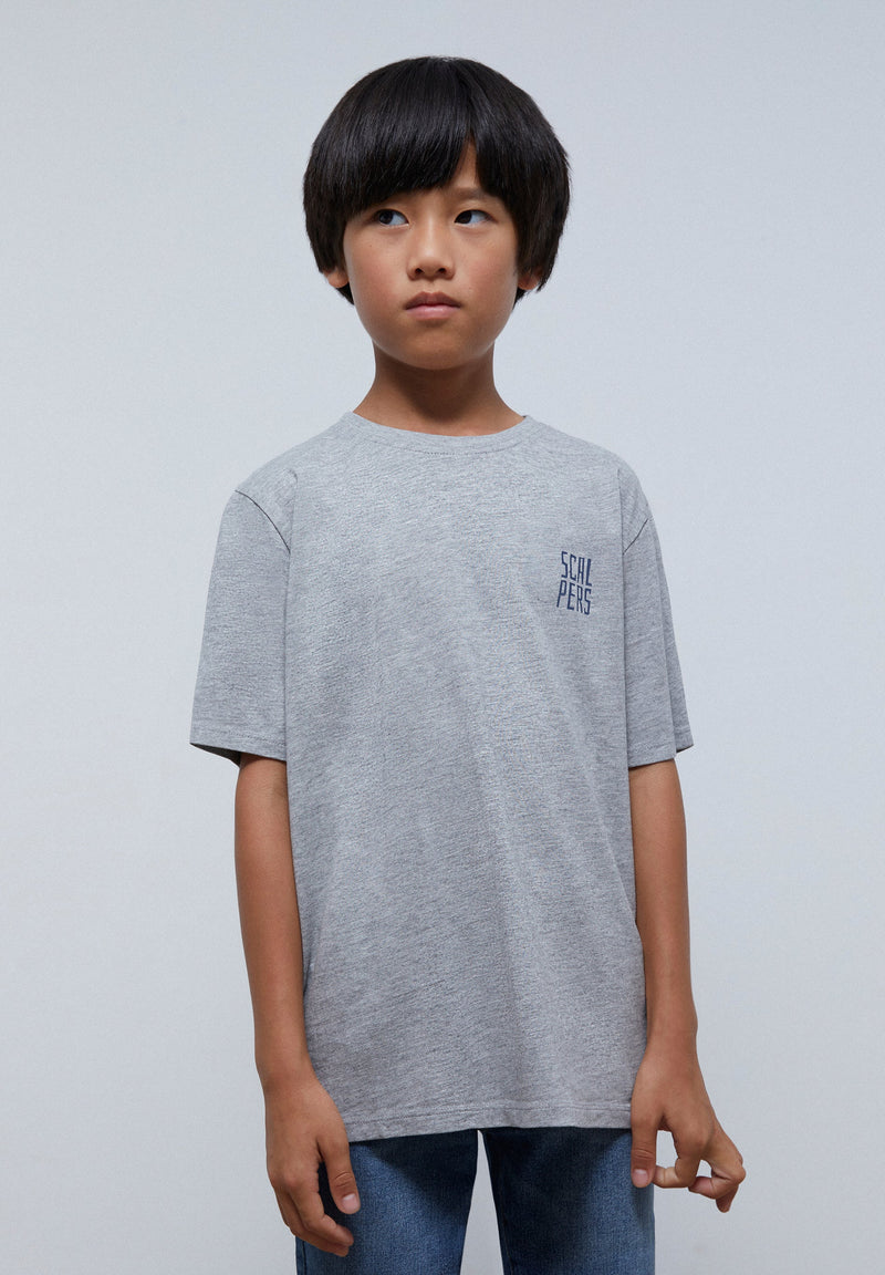 T-SHIRT WITH FRONT LOGO