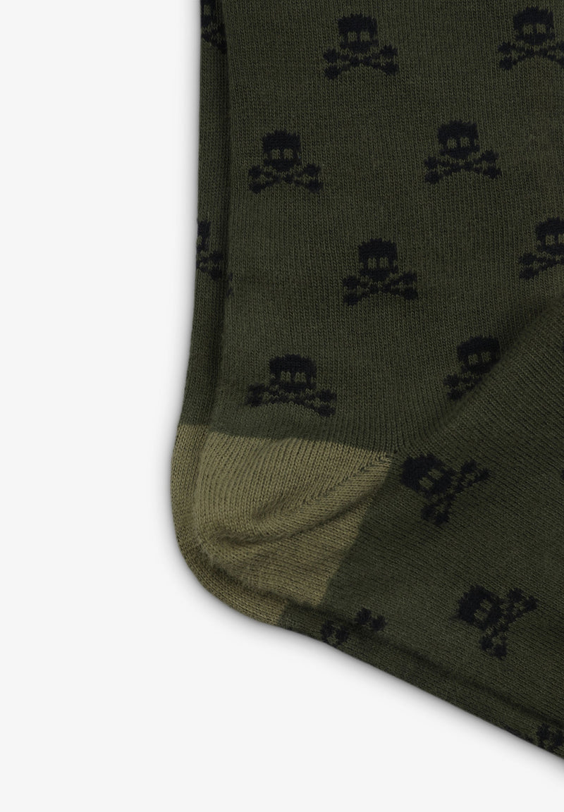 ALL-OVER SKULLS SOCKS