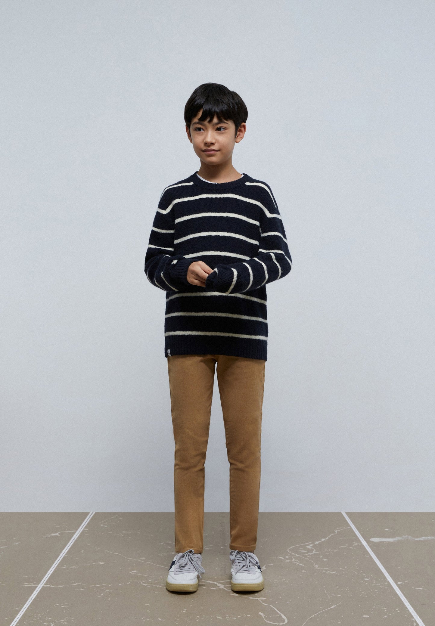 SOFT STRIPED SWEATER