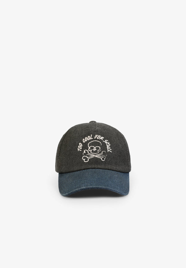 TWO-TONE SKULL CAP