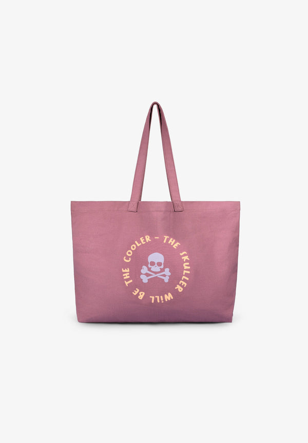 TOTE BAG WITH SKULL