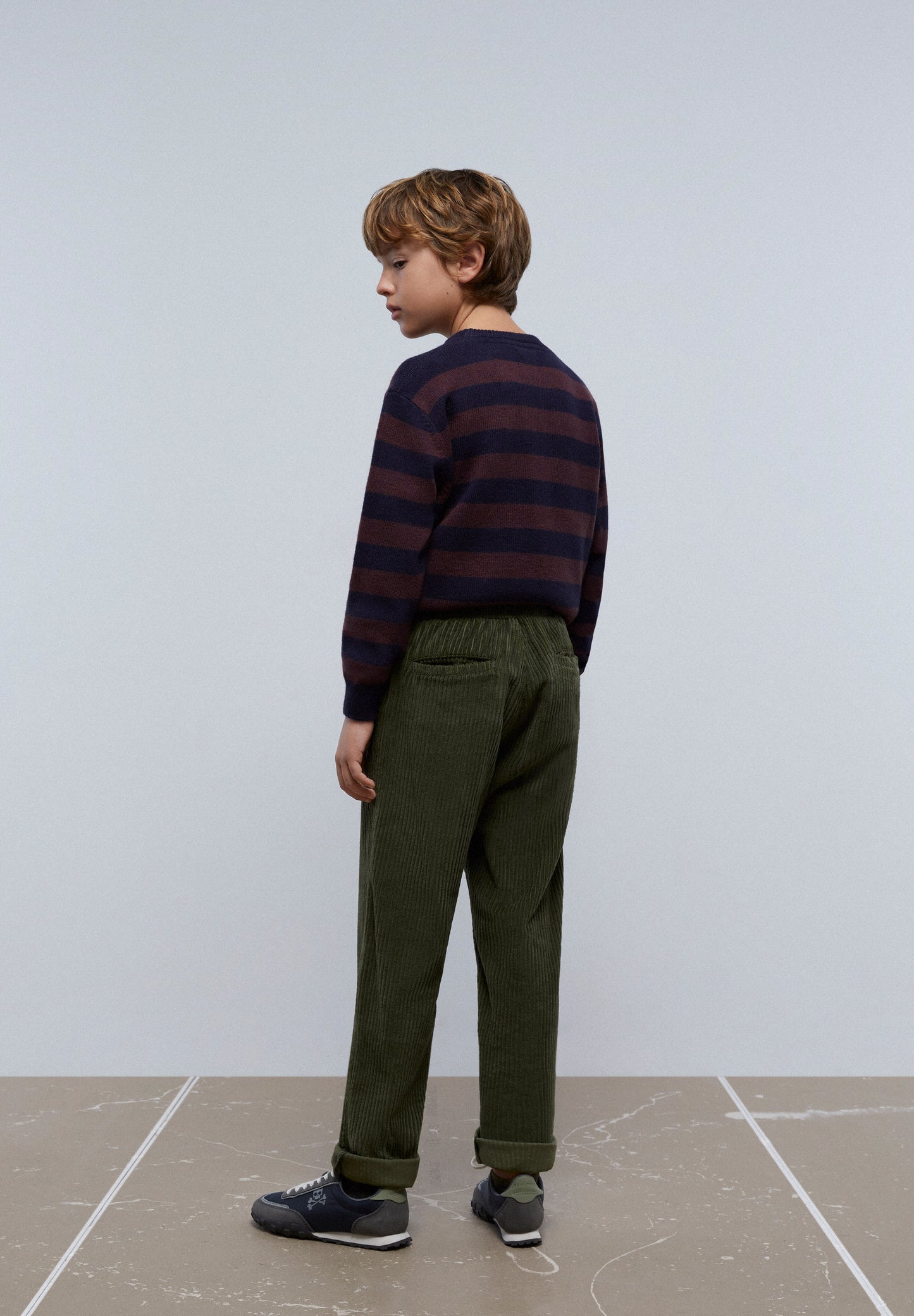 CORDUROY JOGGING TROUSERS