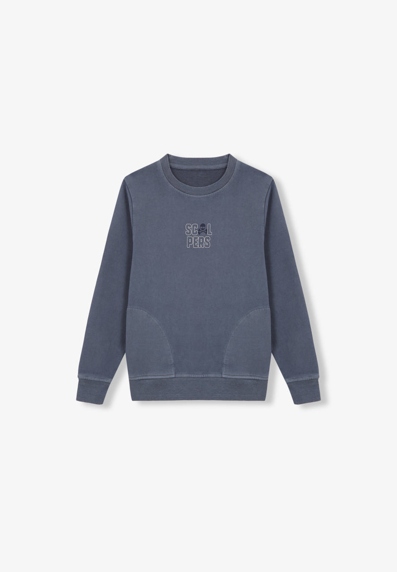 HIGH DENSITY SWEATSHIRT WITH FRONT LOGO