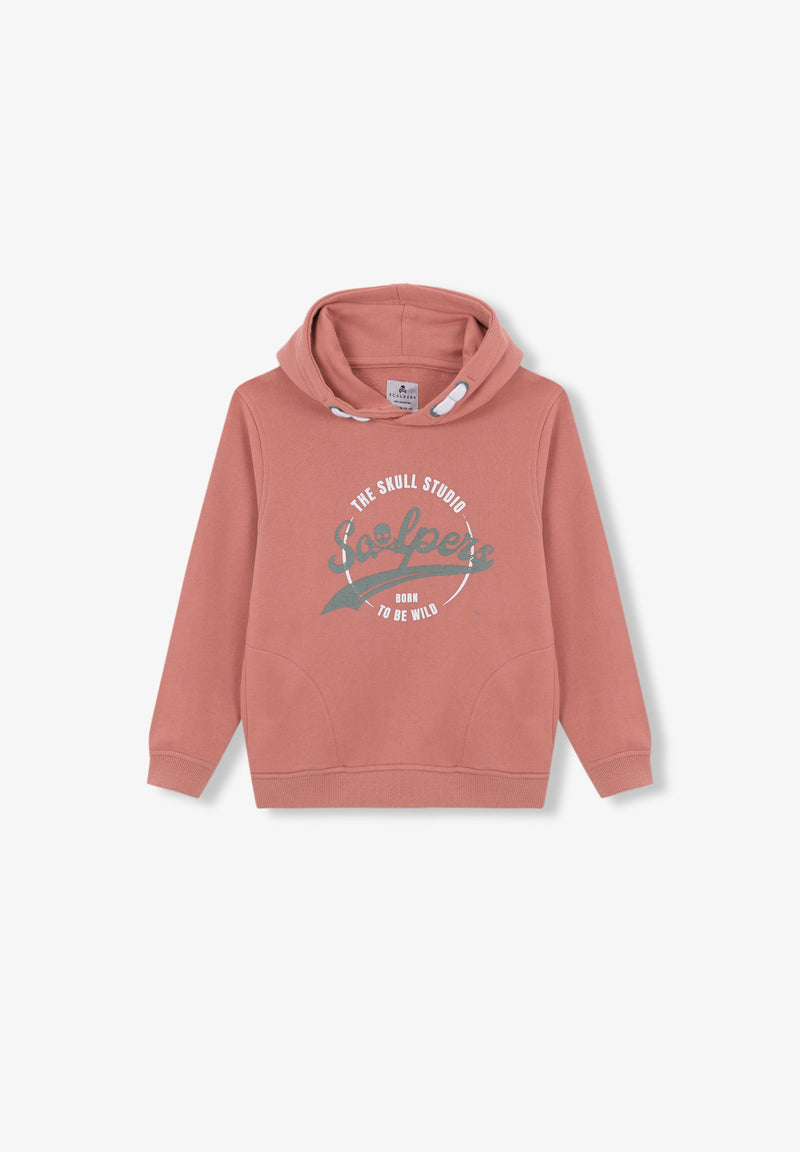 HOODIE WITH FRONT PRINT